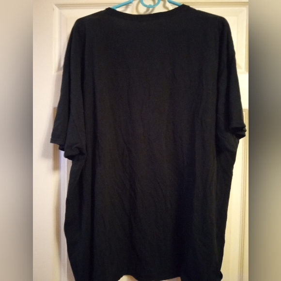 Unisex size 3x black T-shirt good vibes only and floral - Picture 3 of 4